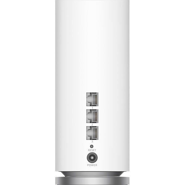 Sistem Wireless Mesh Gigabit HUAWEI WiFi Mesh 3 WS8100-22, Wi-Fi 6, Dual-Band 574 + 2402 Mbps, 2 buc, alb
