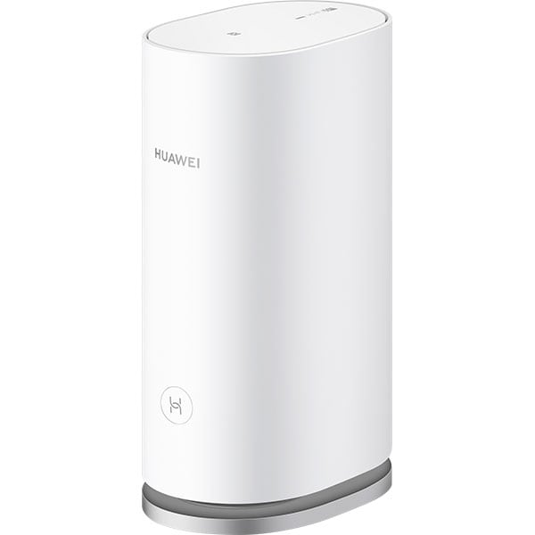 Sistem Wireless Mesh Gigabit HUAWEI WiFi Mesh 3 WS8100-22, Wi-Fi 6, Dual-Band 574 + 2402 Mbps, 2 buc, alb