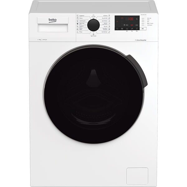 Masina de spalat rufe frontala BEKO WUE 9622 XCW, 9 kg, 1200rpm, Clasa C, alb