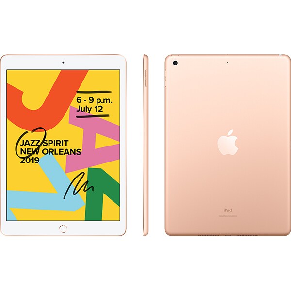 Tableta APPLE iPad 7, 10.2", 128GB, Wi-Fi, Gold