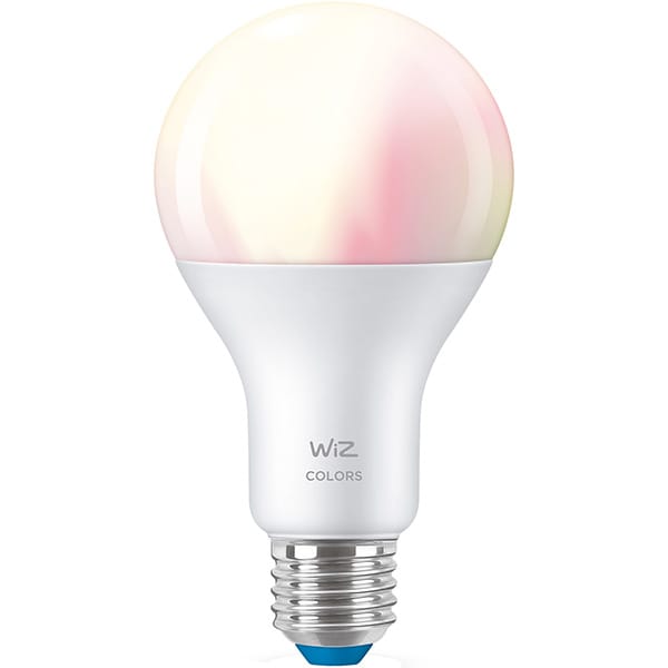 Bec LED Smart WIZ Colors, E27, 13W, 1521lm, Wi-Fi, lumina variabila, compatibil Alexa, Google Assistant