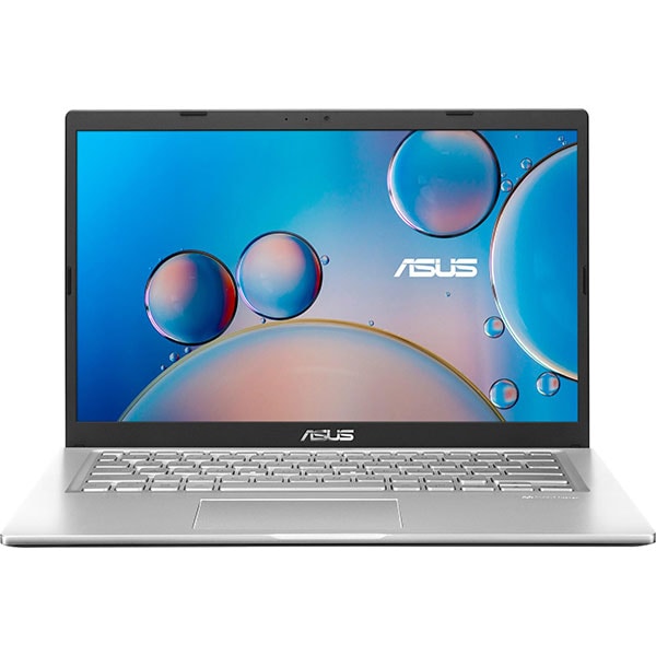 Laptop ASUS X415MA-EK187, Intel Celeron N4020 pana la 2.8GHz, 14" Full HD, 4GB, SSD 256GB, Intel UHD Graphics 600, Free Dos, argintiu