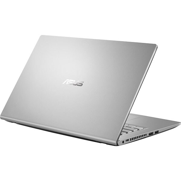Laptop ASUS X415MA-EK187, Intel Celeron N4020 pana la 2.8GHz, 14" Full HD, 4GB, SSD 256GB, Intel UHD Graphics 600, Free Dos, argintiu