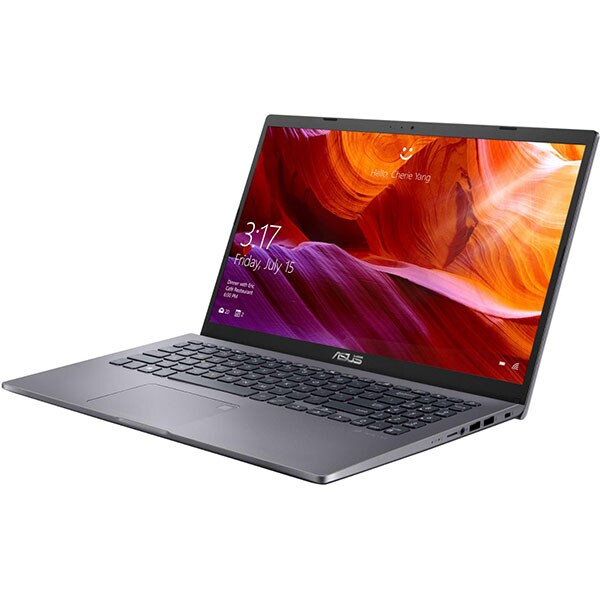 Laptop ASUS X509JA-EJ030R, Intel Core i5-1035G1 pana la 3.6GHz, 15.6" Full HD, 8GB, SSD 512GB, Intel UHD Graphics, Windows 10 Pro, gri