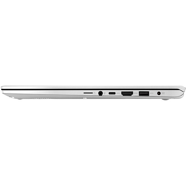 Laptop ASUS VivoBook 15 X512DA-EJ171T, AMD Ryzen 5 3500U pana la 3.7GHz, 15.6" Full HD, 8GB, SSD 512GB, AMD Radeon Vega 8 Graphics, Windows 10 Home, Transparent Silver