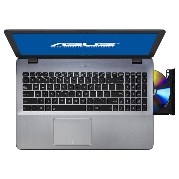 Laptop ASUS X542UF-DM143, Intel Core i5-8250U pana la 3.4GHz, 15.6" Full HD, 8GB, SSD 256GB, NVIDIA GeForce MX130 2GB, Endless, Gri