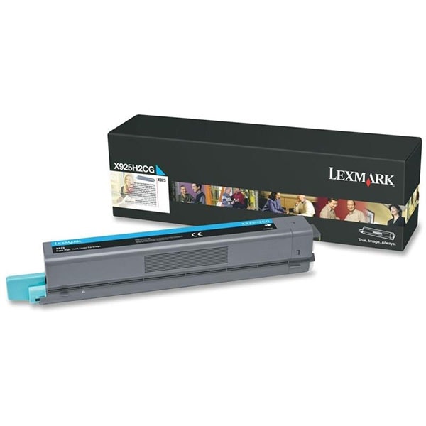 Toner original LEXMARK XL X925H2CG X925, cyan