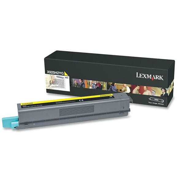 Toner original LEXMARK XL X925H2YG X925, galben