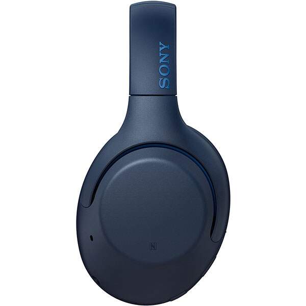 Casti SONY WHXB900N, Bluetooth, NFC, Over-Ear, Microfon, Noise Cancelling, albastru