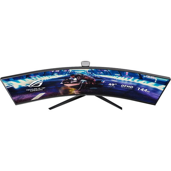Monitor Gaming curbat LED VA ASUS ROG Strix XG49VQ, 49", DFHD, 144Hz, FreeSync 2 HDR, negru