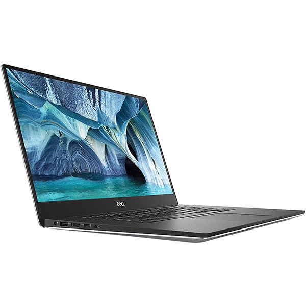 Laptop DELL XPS 15 7590, Intel Core i9-9980K pana la 5.0GHz, 15.6" 4K Touch, 32GB, SSD 1TB, NVIDIA GeForce GTX 1650 4GB, Windows 10 Pro, argintiu