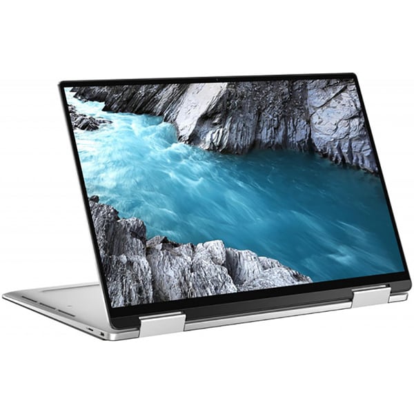 Laptop 2 in 1 DELL XPS 13 7390, Intel Core i7-1065G7 pana la 3.9GHz, 13.4" UHD+, 32GB, SSD 1TB, Intel Iris Plus Graphics, Windows 10 Pro, Platinum Silver
