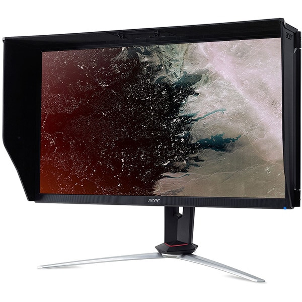 Monitor Gaming LED IPS ACER Nitro XV273KP, 27", 4K UHD, 144 Hz, G-Sync, negru