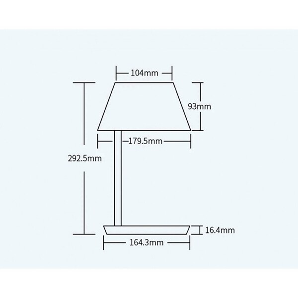 Lampa LED inteligenta YEELIGHT Staria Bedside Lamp Pro YLCT03YL, 22W, incarcator wireless, control aplicatie, alb