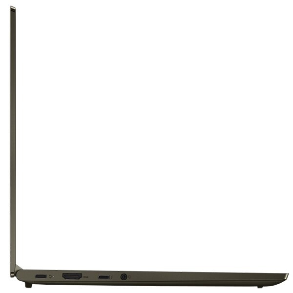 Laptop LENOVO Yoga Slim 7 14IIL05, Intel Core i7-1065G7 pana la 3.9GHz, 14" Full HD, 16GB, 1TB, Intel Iris Plus Graphics, Windows 10 Home, verde inchis