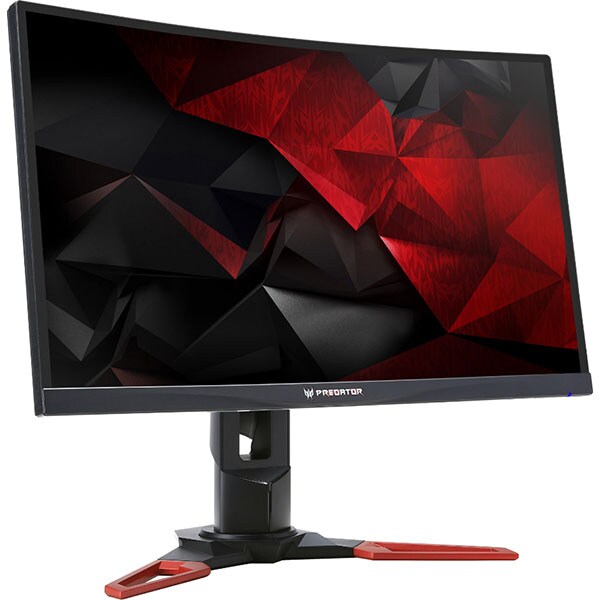 Monitor Gaming curbat LED TN ACER Predator Z271Ubmiphzx, 27", WQHD, 165Hz, G-Sync, negru