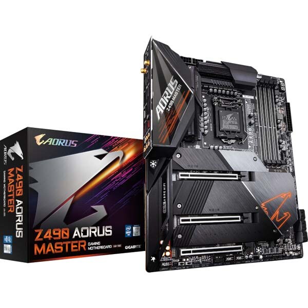Placa de baza GIGABYTE Z490 AORUS MASTER, Socket 1200, ATX, Wi-Fi