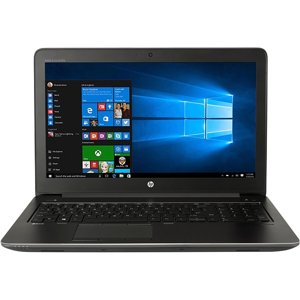 Laptop HP ZBook 15 G3, Intel Core i7-6700HQ pana la 3.5GHz, 15.6" Full HD, 8GB, SSD 256GB, NVIDIA Quadro M1000M 2GB, Windows 10 Pro, Negru