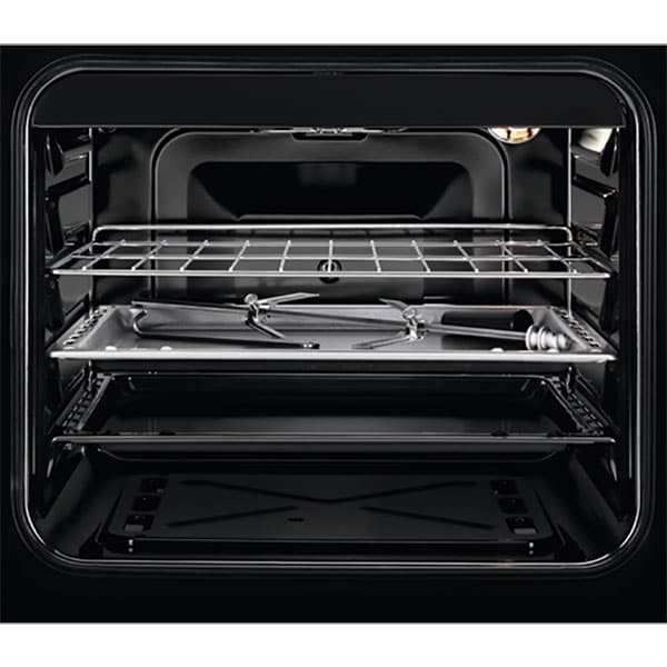 Aragaz ZANUSSI ZCG612H1XA, Gaz, 4 arzatoare, L 60 cm, Grill, negru