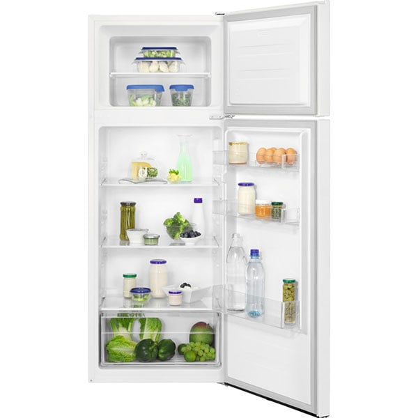 Frigider cu doua usi ZANUSSI ZTAN24FW0, 206 l, H 143.4 cm, Clasa F, alb