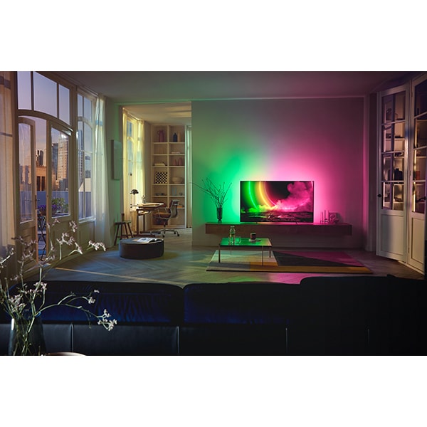 Televizor OLED Smart PHILIPS 55OLED806, Ultra HD 4K, HDR 10+, 139cm