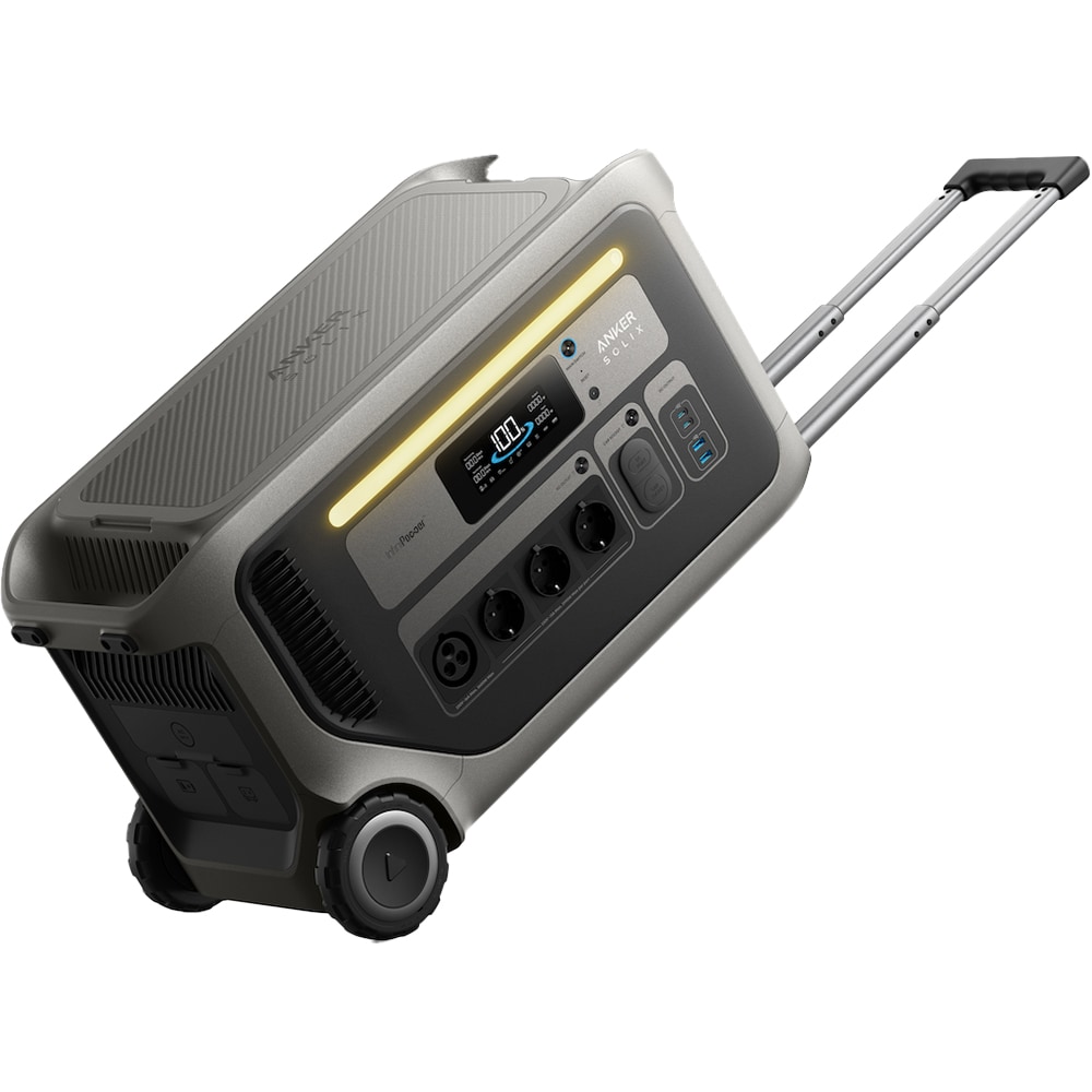 Statie de incarcare ANKER Solix F3000, 3072Wh, 3600W, negru