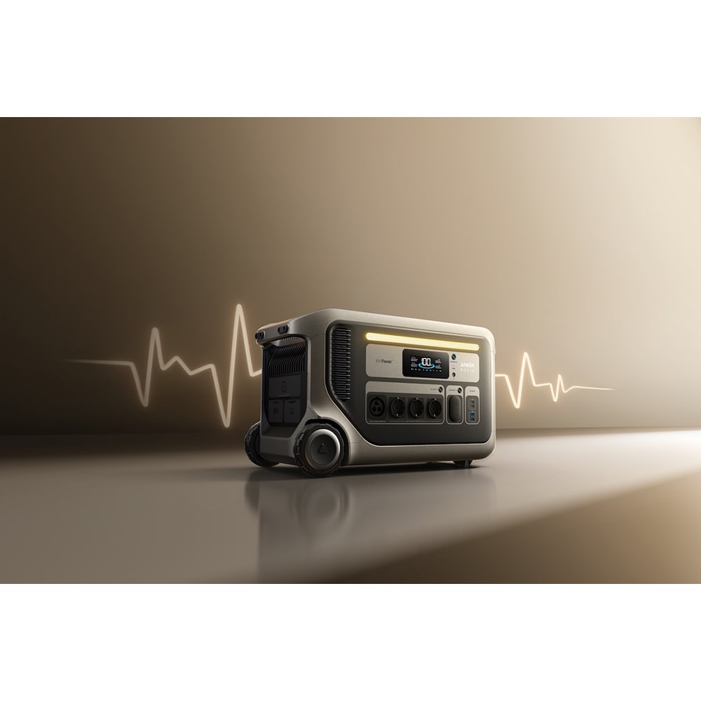 Statie de incarcare ANKER Solix F3000, 3072Wh, 3600W, negru