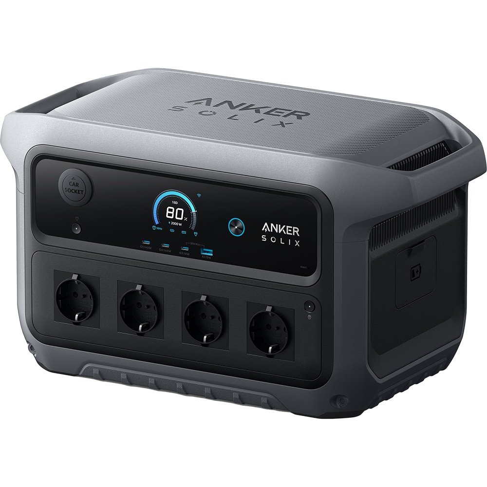 Statie de incarcare ANKER C2000 Gen 2, 2048Wh, 2400W, negru