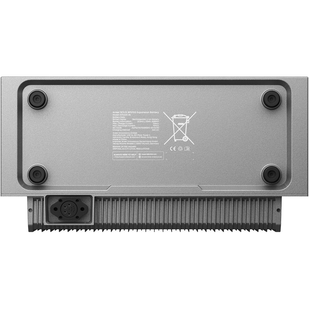 Baterie suplimentara ANKER Solarbank 3 E2700 Pro, 2.7kWh, IP65, negru