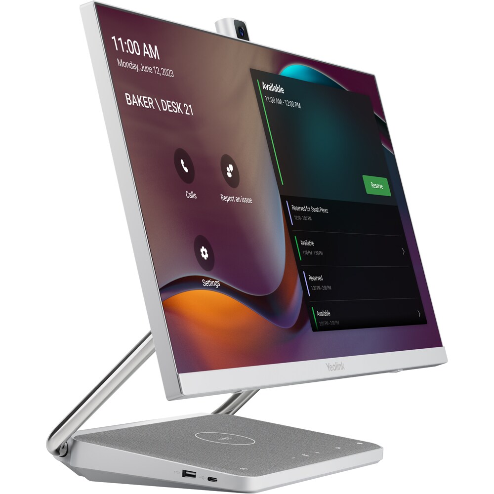 Monitor YEALINK DeskVision A24, 23.8" Full HD Touch, gri