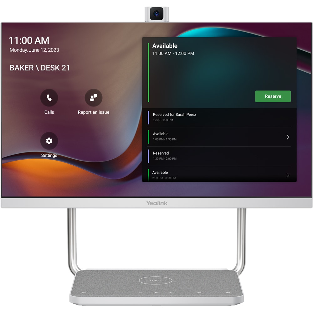 Monitor YEALINK DeskVision A24, 23.8" Full HD Touch, gri