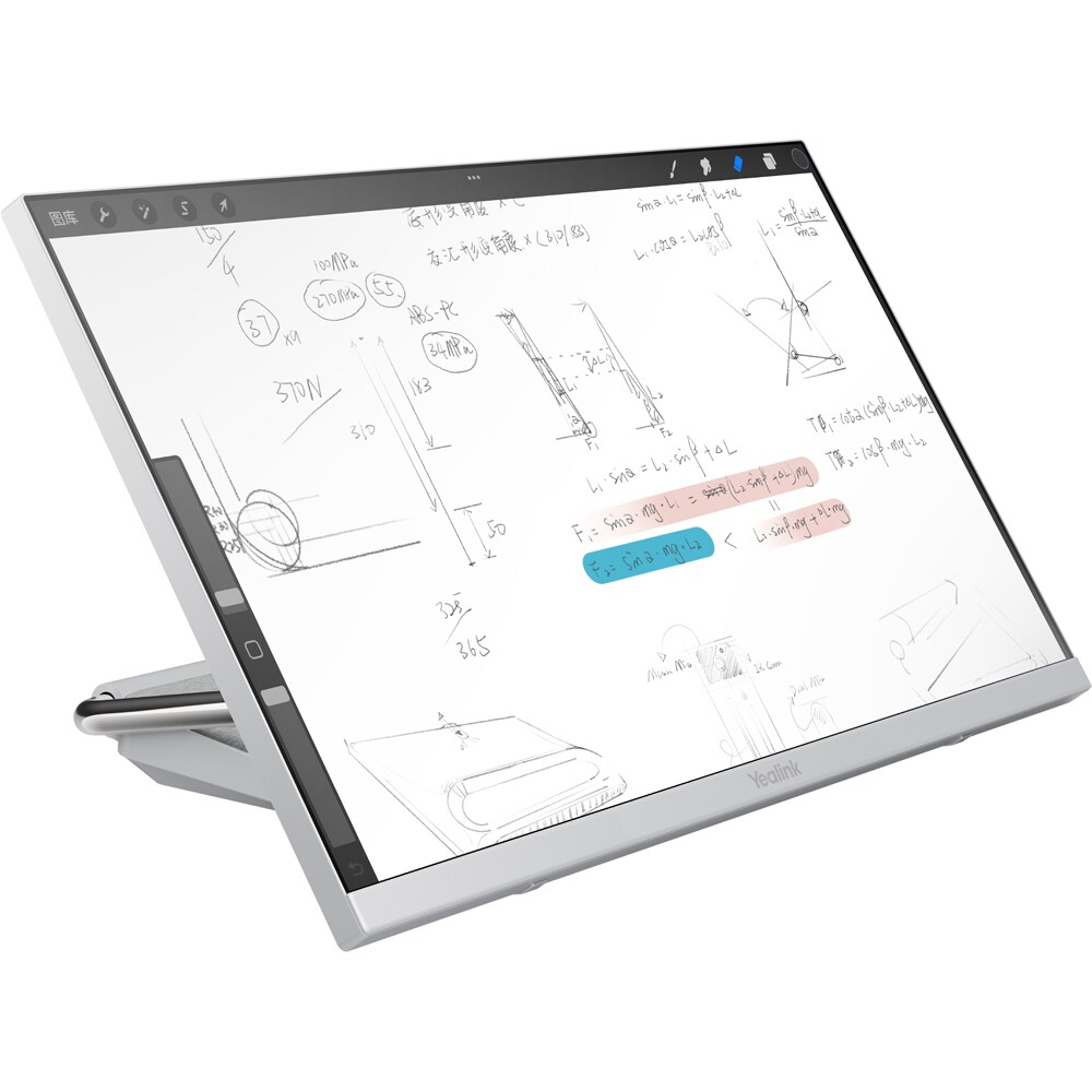 Monitor YEALINK DeskVision A24, 23.8" Full HD Touch, gri
