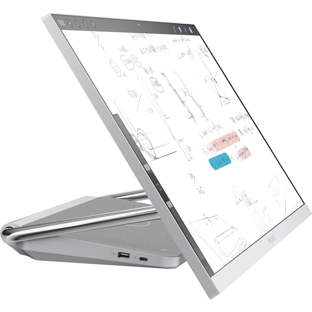 Monitor YEALINK DeskVision A24, 23.8" Full HD Touch, gri
