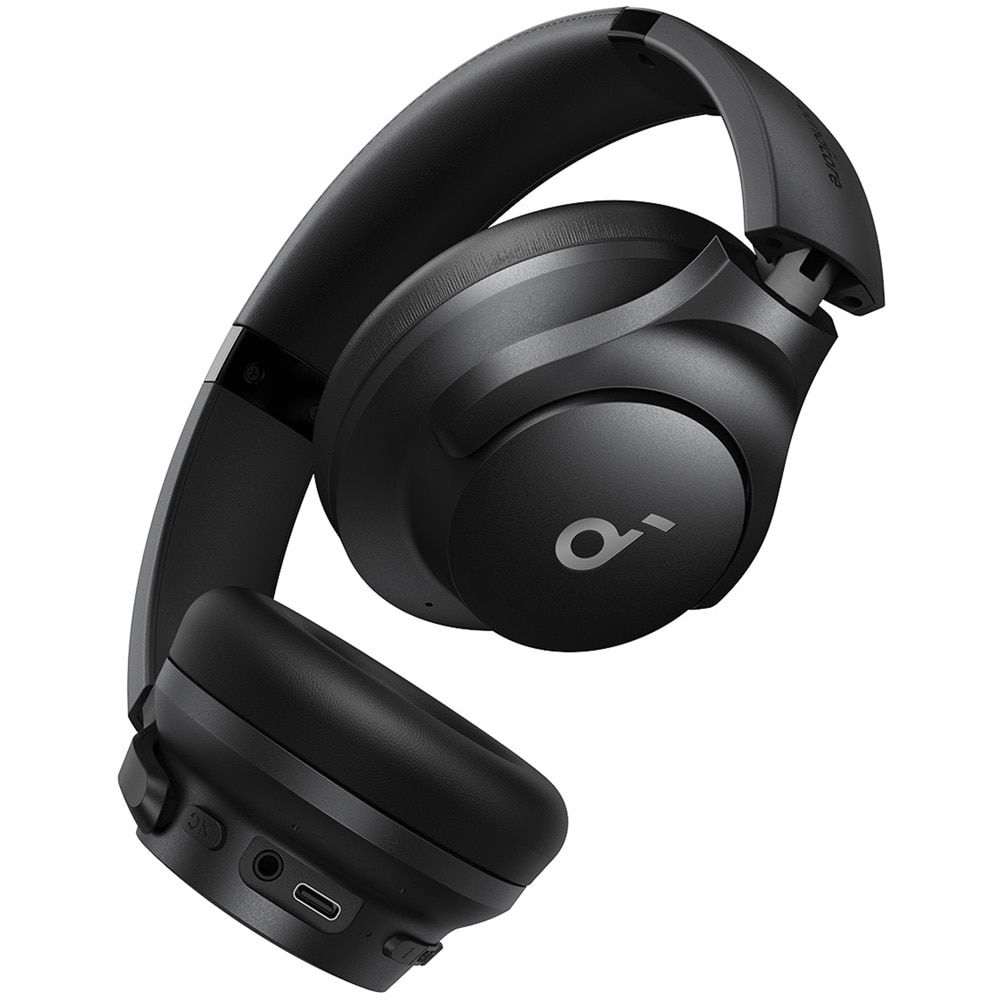Casti ANKER Soundcore Life Q20i, Bluetooth, Over-ear, Microfon, Noise Cancelling, negru
