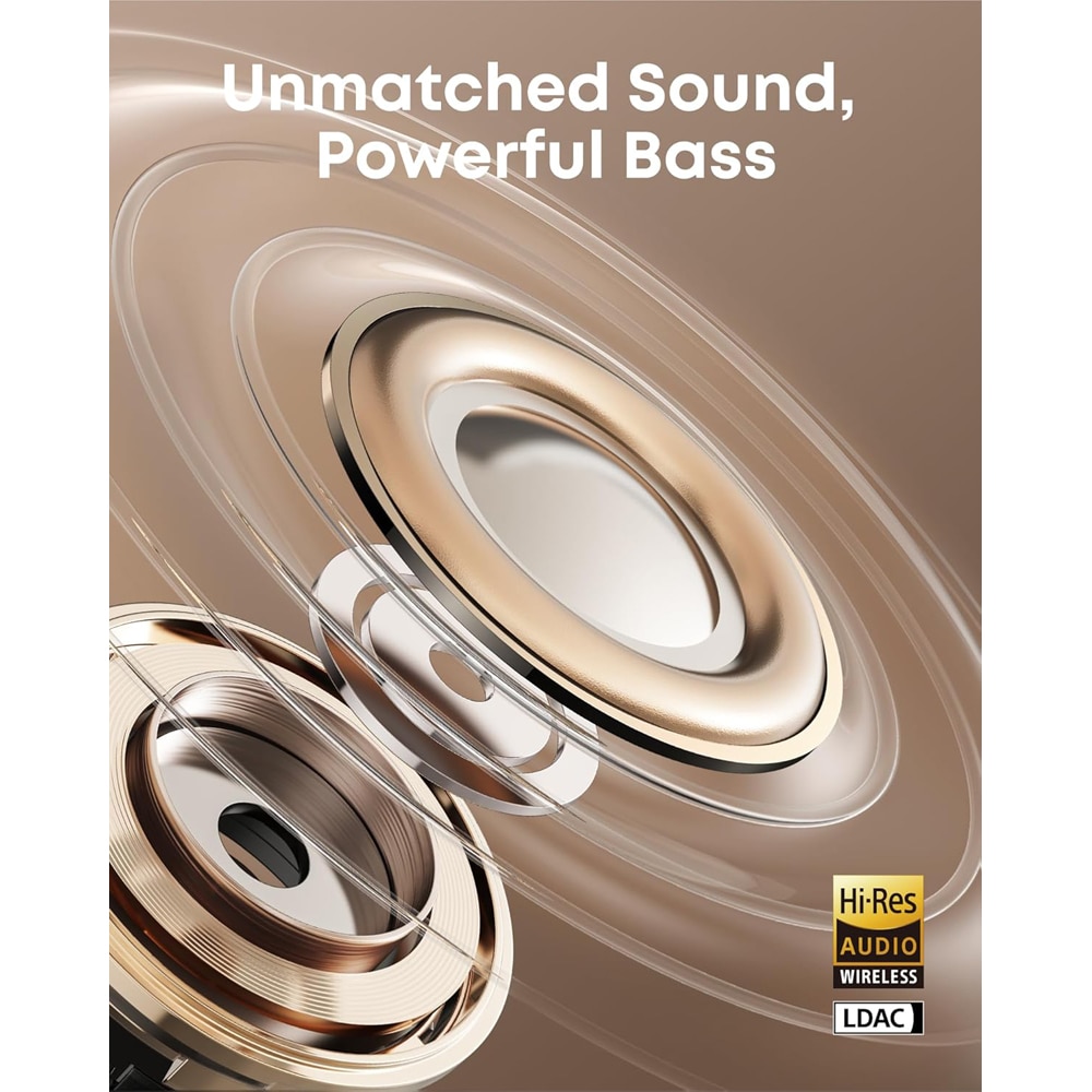 Casti ANKER Soundcore AeroClip, True Wireless, Bluetooth, Open-ear, Microfon, alb