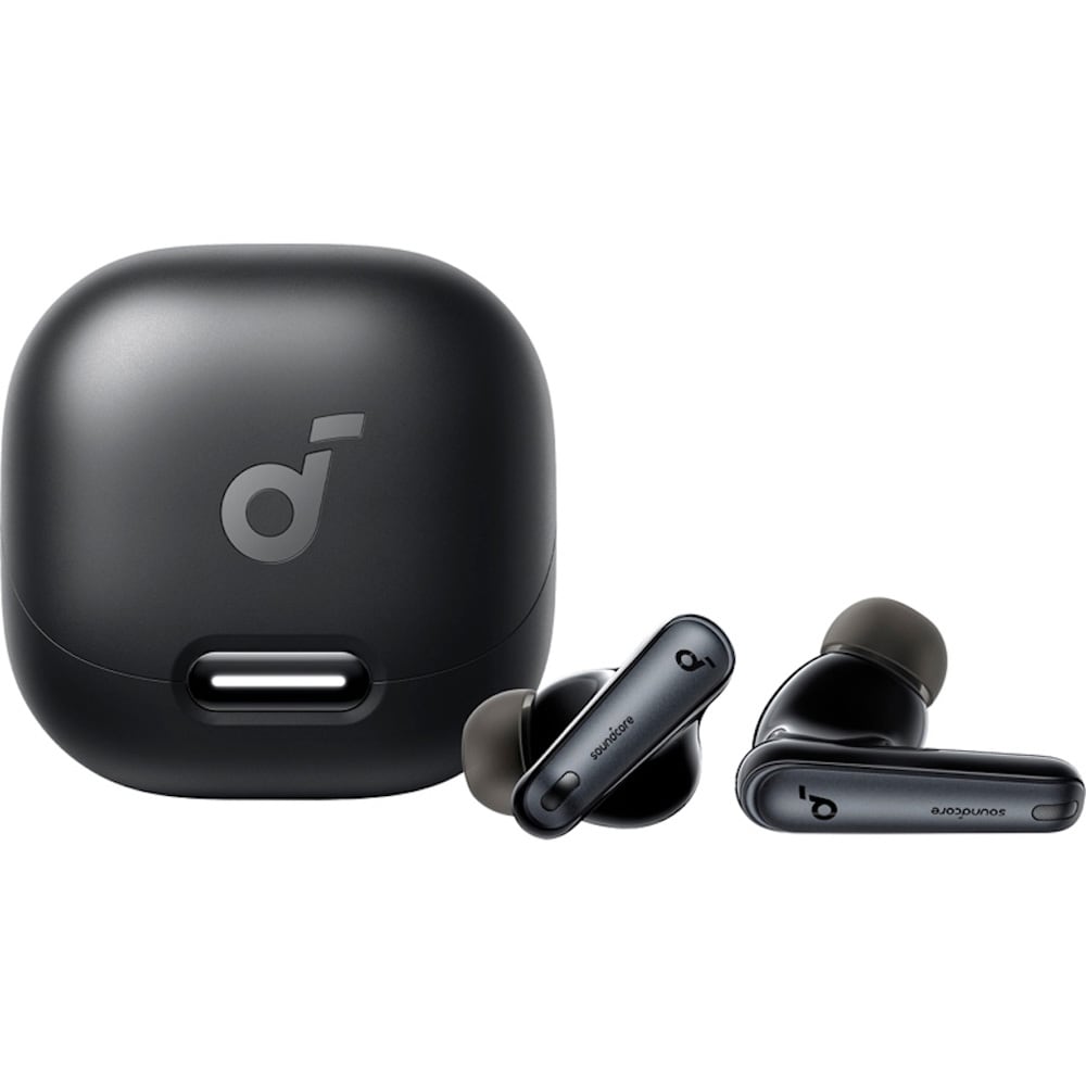 Casti ANKER Soundcore Liberty 4 NC, True Wireless, Bluetooth, In-ear, Microfon, Noise Cancelling, Carcasa incarcare Wireless, negru
