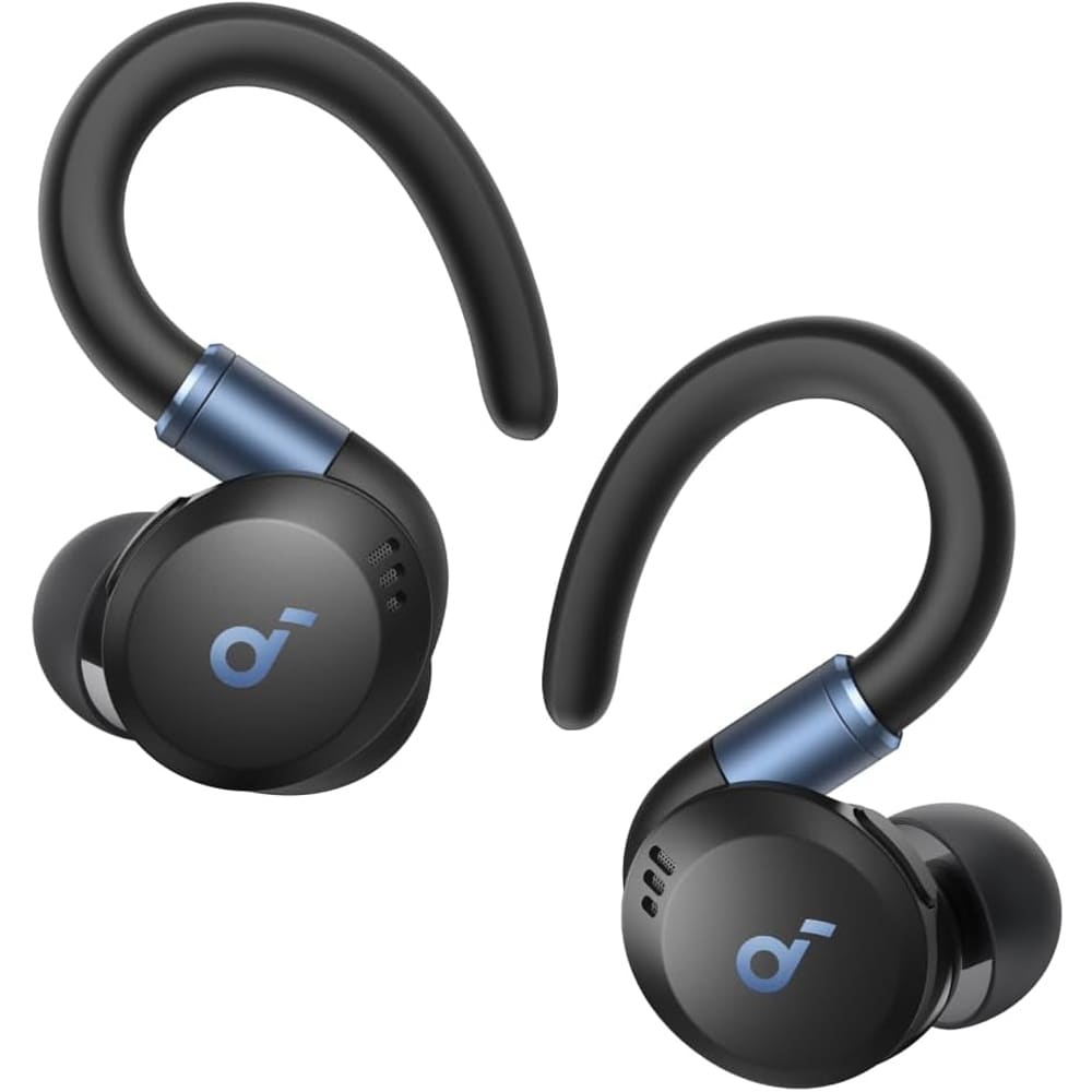 Casti ANKER Soundcore Sport X20, True Wireless, Bluetooth, In-ear, Microfon, Noise Cancelling, negru