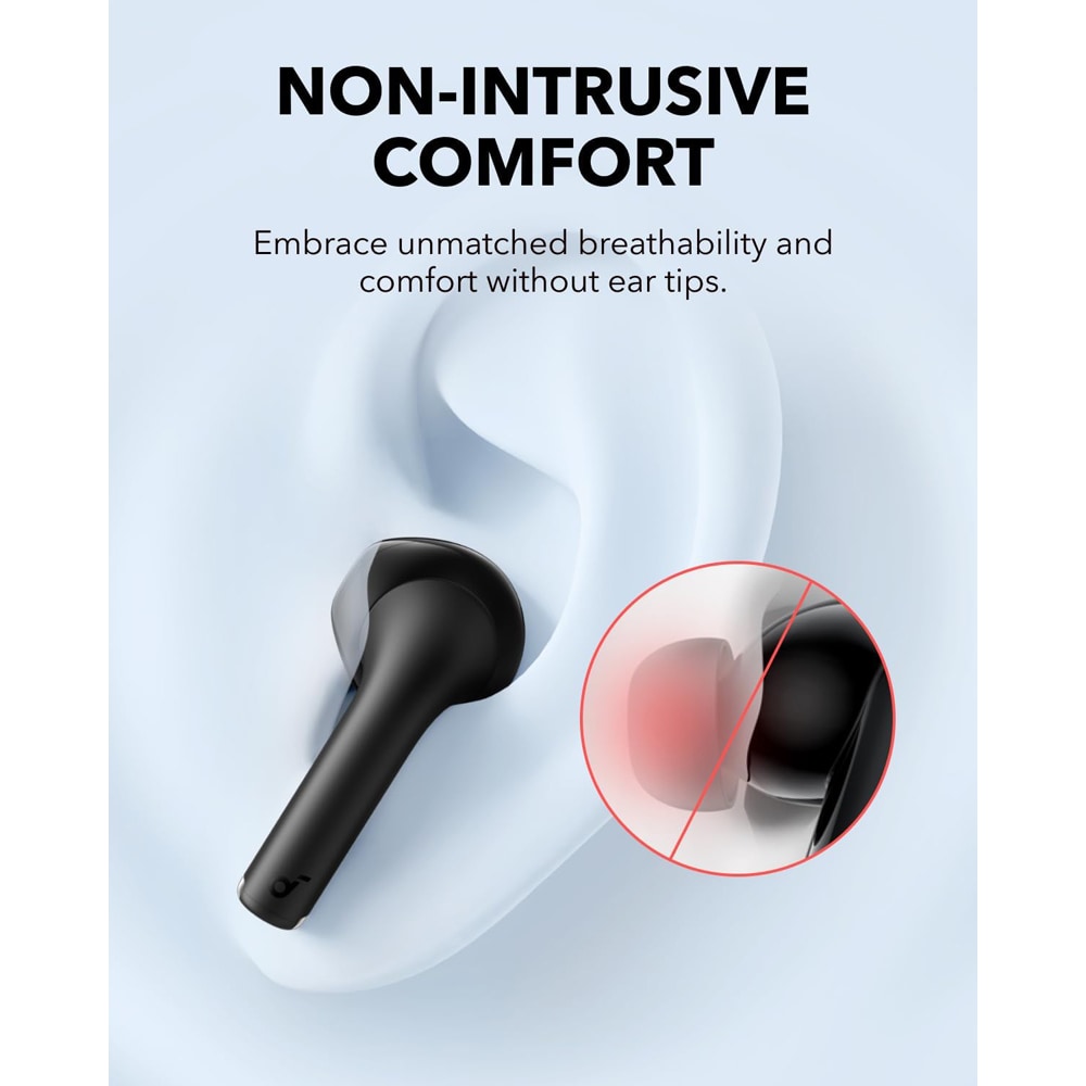 Casti ANKER Soundcore K20i, Bluetooth, In-ear, Microfon, negru
