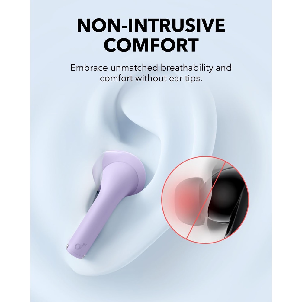 Casti ANKER Soundcore K20i, Bluetooth, In-ear, Microfon, violet