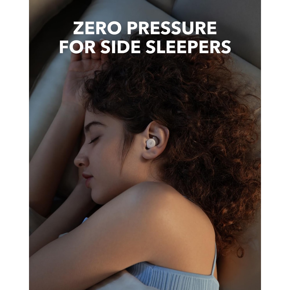Casti ANKER SoundCore Sleep A20, True Wireless, Bluetooth, In-ear, Microfon, alb