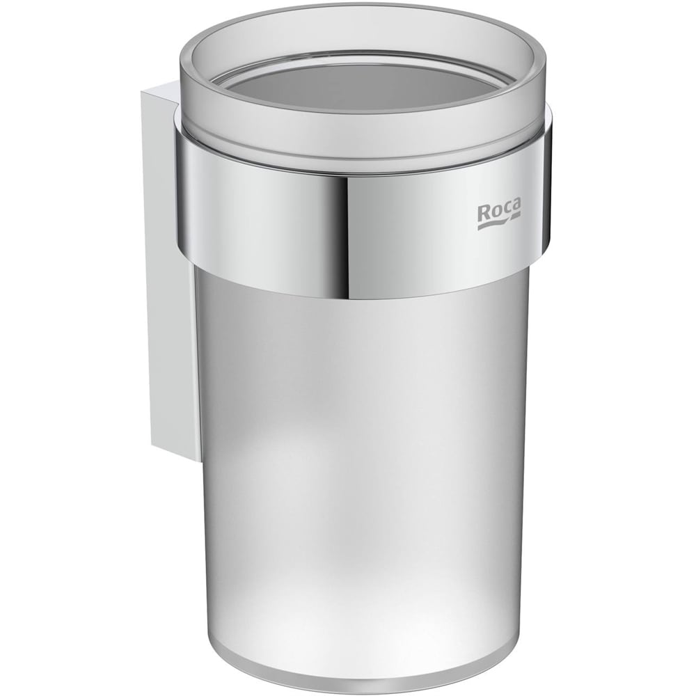 Pahar baie ROCA Victoria A817894C00, metal, plastic, crom