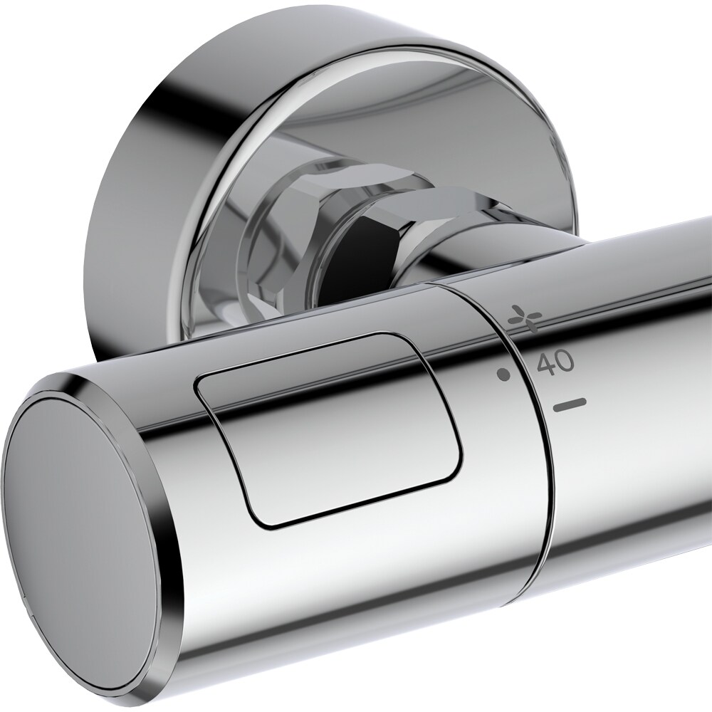 Sistem dus IDEAL STANDARD Ceratherm T25 N A8520AA 26, termostat, 2 functii, crom