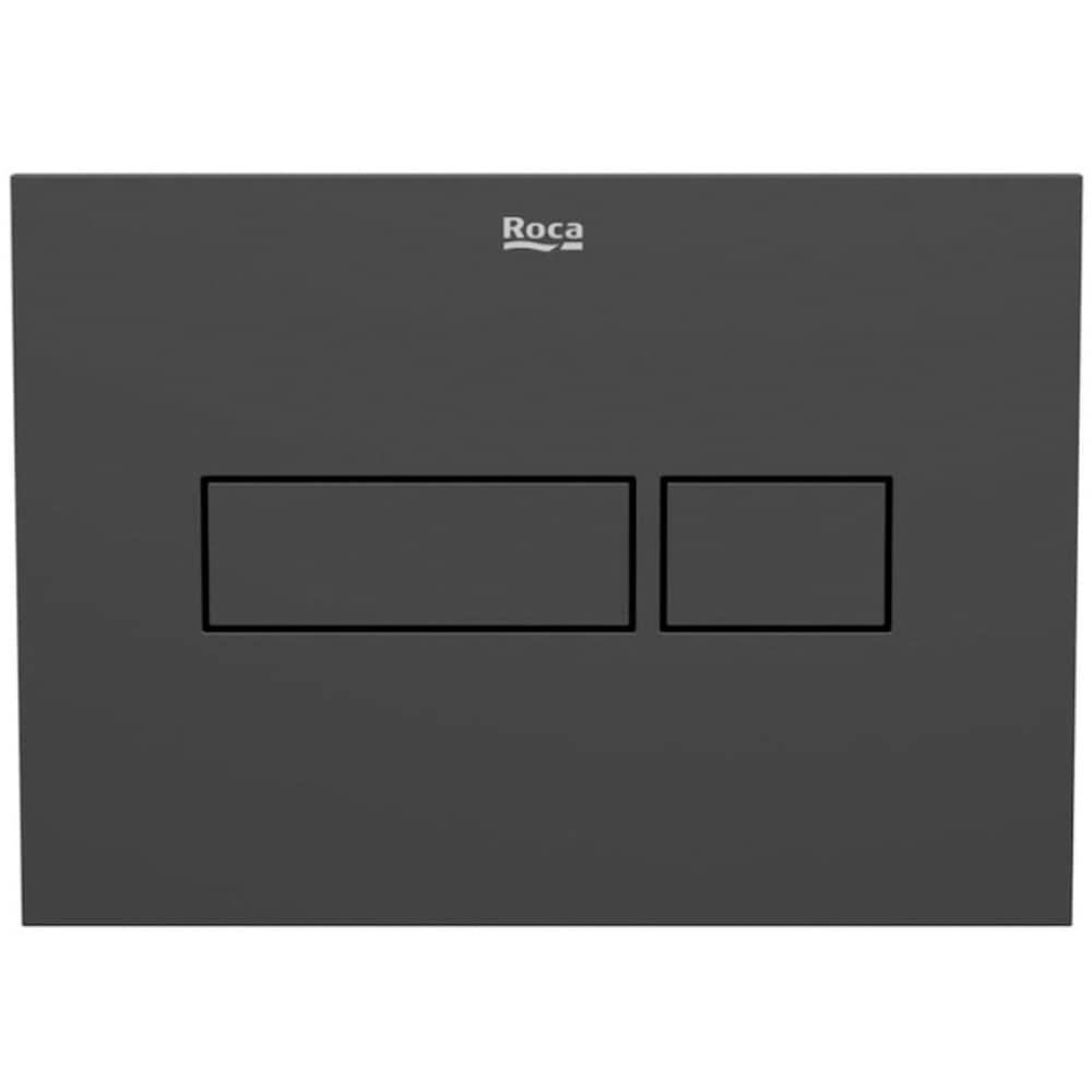 Clapeta actionare ROCA Duplo Nova PL NV1 A890220206, dubla actionare, negru mat