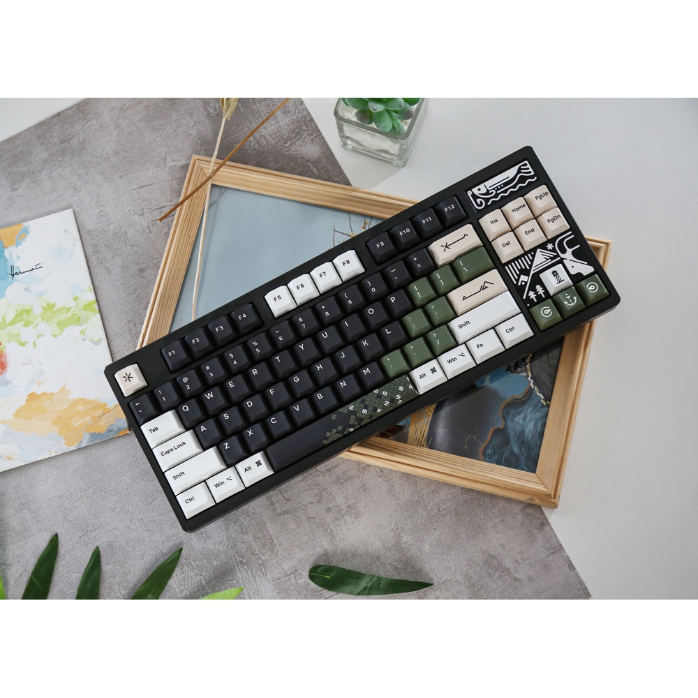 Tastatura Gaming Wireless mecanica VARMILO VA80 Hygge, Bluetooth, USB, Layout US, negru
