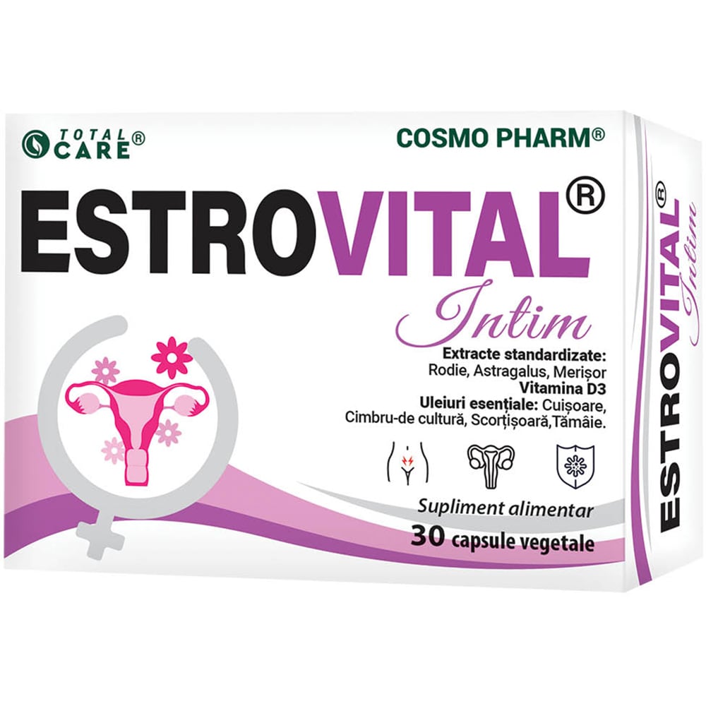 Supliment Estrovital Intim, 30 capsule, COSMO PHARM
