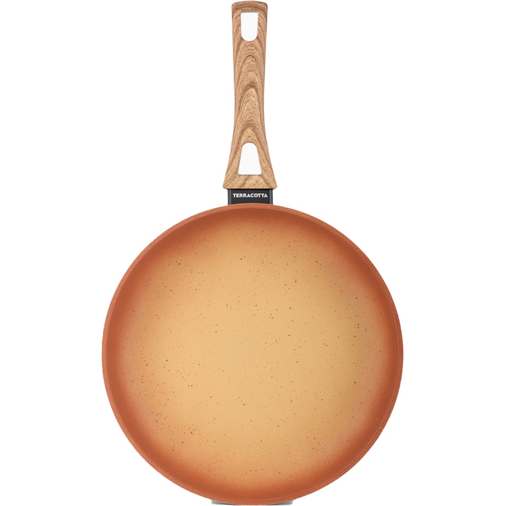 Tigaie AMERCOOK Terracotta AC0108501.28, 28 cm, aluminiu presat, aramiu