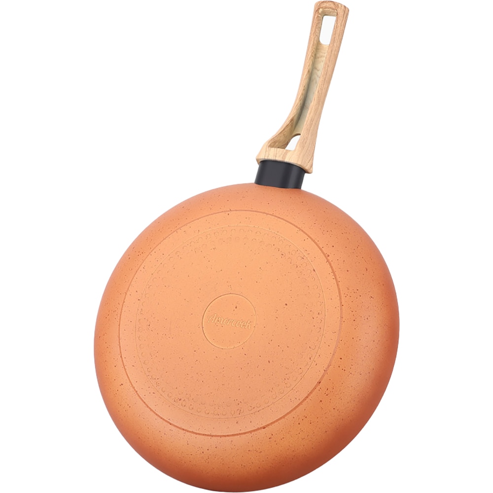 Tigaie AMERCOOK Terracotta AC0108501.28, 28 cm, aluminiu presat, aramiu