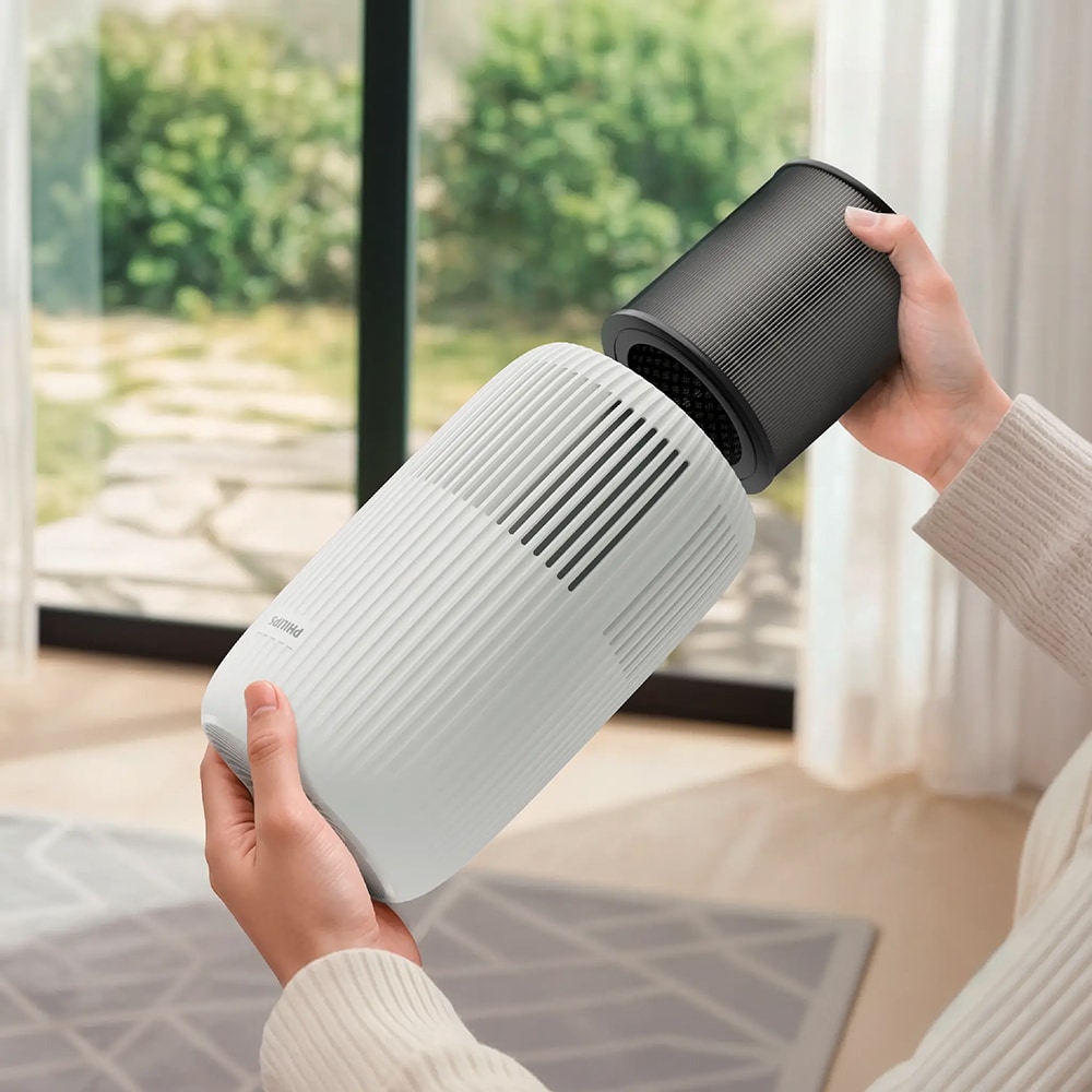 Purificator aer PHILIPS PureProtect Go 500 AC0520/10, 60 m3/h, HEPA, alb