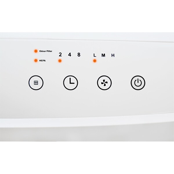 Purificator aer DIRT DEVIL Pureza350 AC350, 3 trepte viteza, HEPA, alb