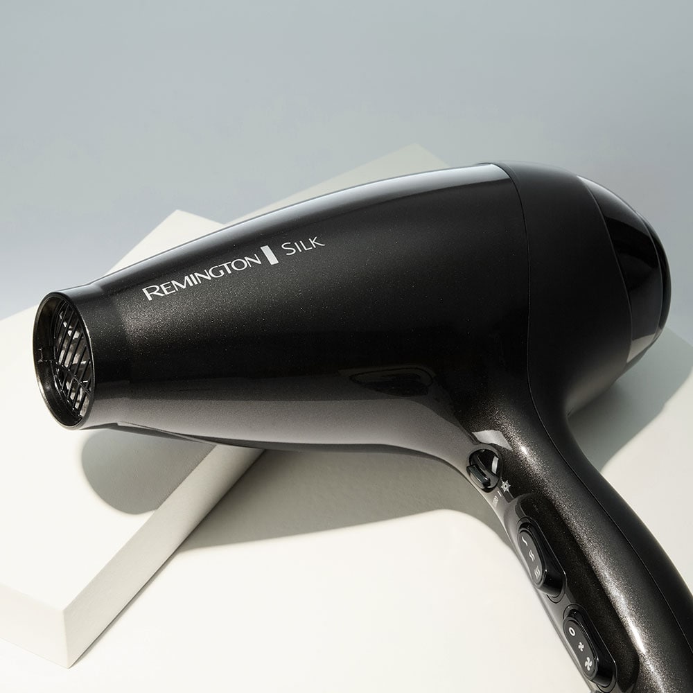 Uscator de par REMINGTON AC Silk AC9095, 2400W, negru